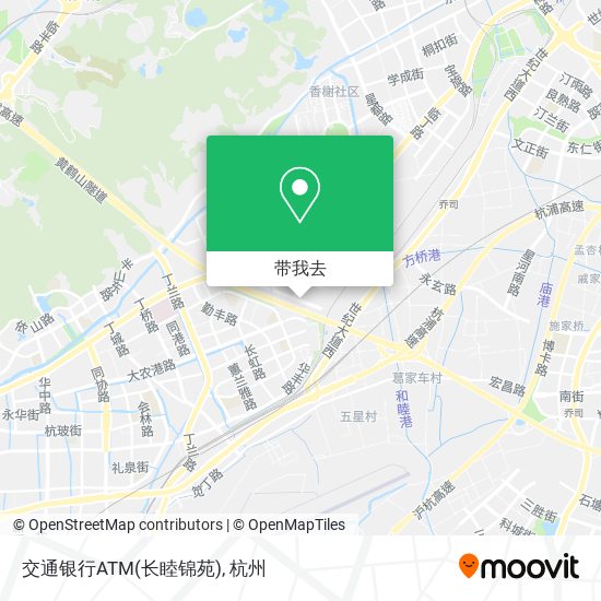 交通银行ATM(长睦锦苑)地图