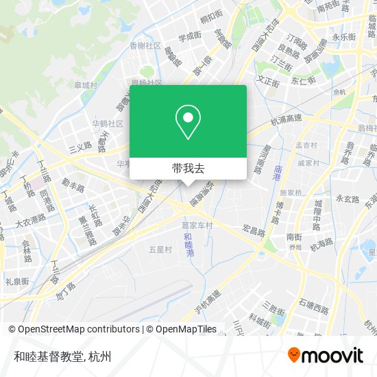 和睦基督教堂地图