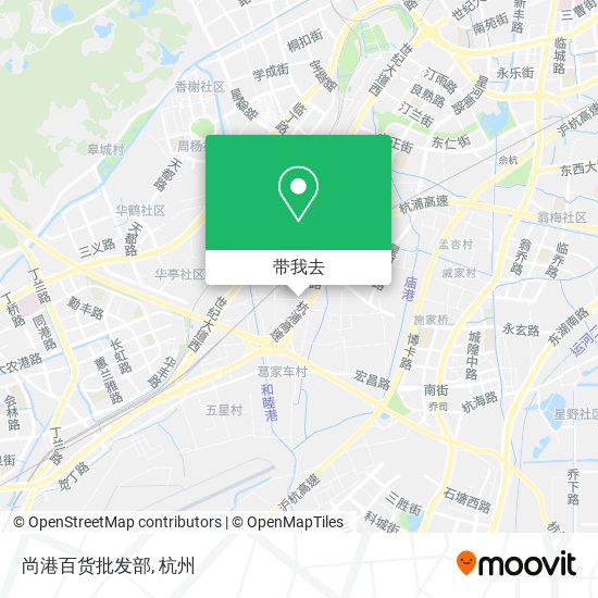 尚港百货批发部地图