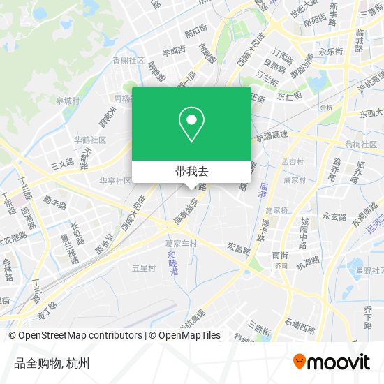 品全购物地图