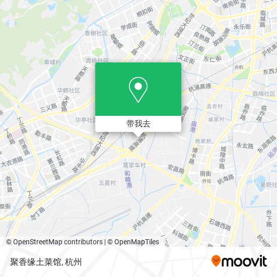 聚香缘土菜馆地图