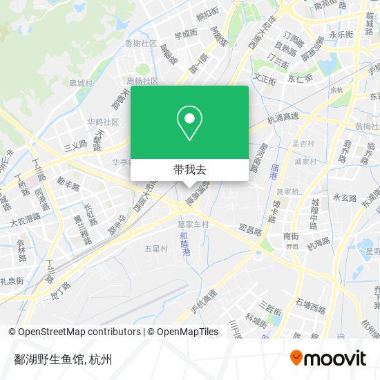 鄱湖野生鱼馆地图