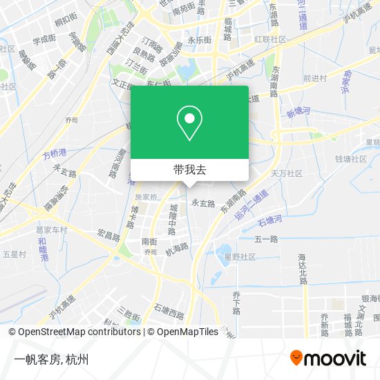 一帆客房地图