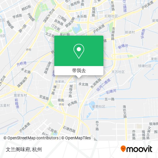 文兰阁味府地图