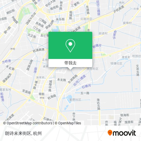 朗诗未来街区地图