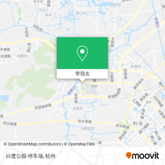 白鹭公园-停车场地图