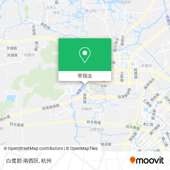 白鹭郡·南西区地图