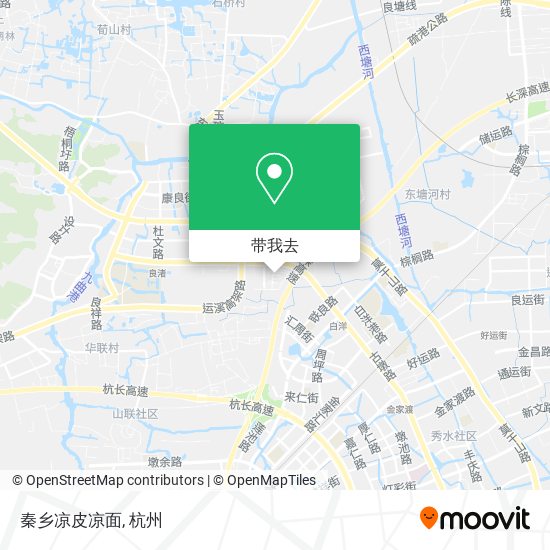 秦乡凉皮凉面地图