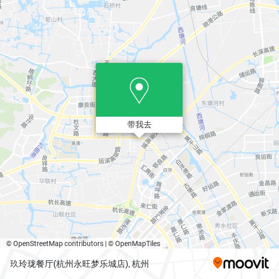 玖玲珑餐厅(杭州永旺梦乐城店)地图