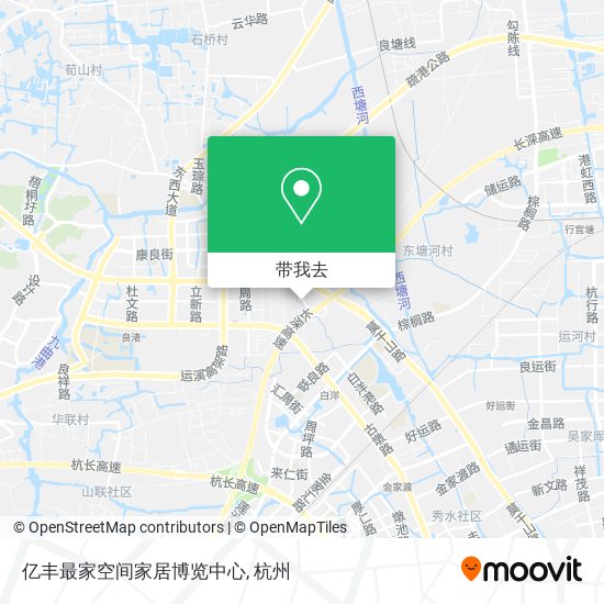 亿丰最家空间家居博览中心地图