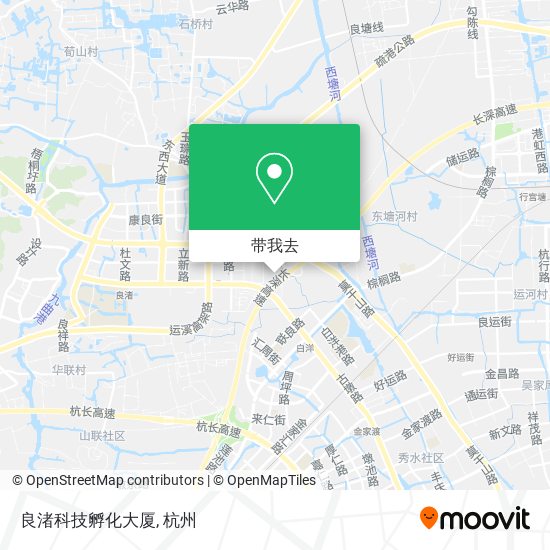 良渚科技孵化大厦地图