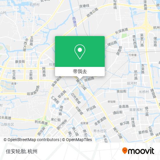 佳安轮胎地图