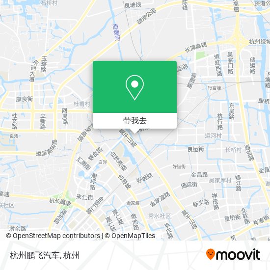 杭州鹏飞汽车地图