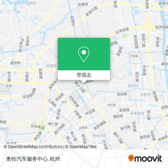 奥铃汽车服务中心地图