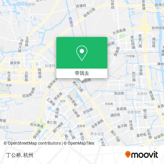 丁公桥地图