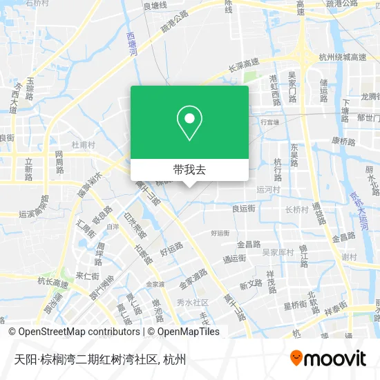 天阳·棕榈湾二期红树湾社区地图