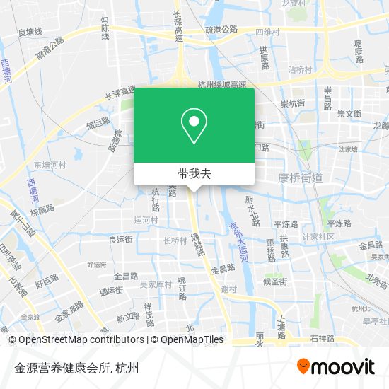 金源营养健康会所地图