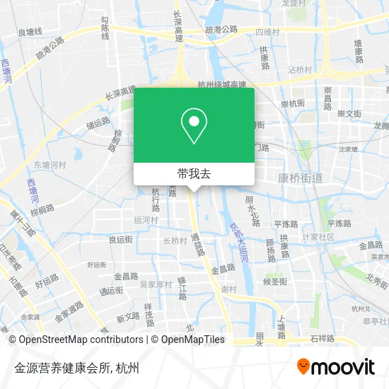 金源营养健康会所地图