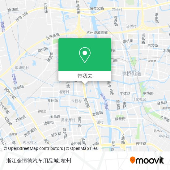 浙江金恒德汽车用品城地图