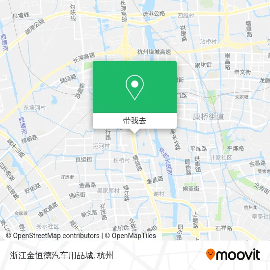 浙江金恒德汽车用品城地图