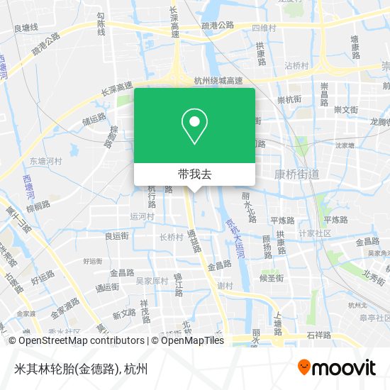 米其林轮胎(金德路)地图