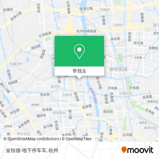 金恒德-地下停车车地图