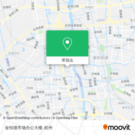 金恒德市场办公大楼地图