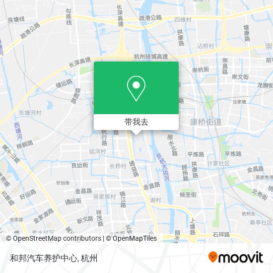 和邦汽车养护中心地图