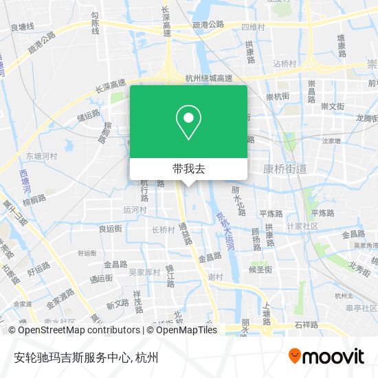 安轮驰玛吉斯服务中心地图