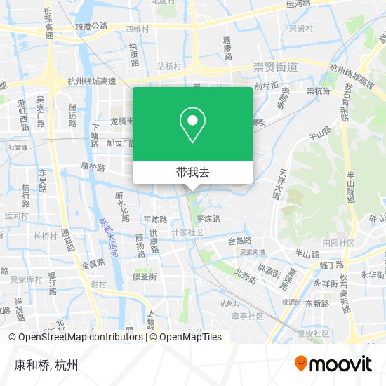 康和桥地图