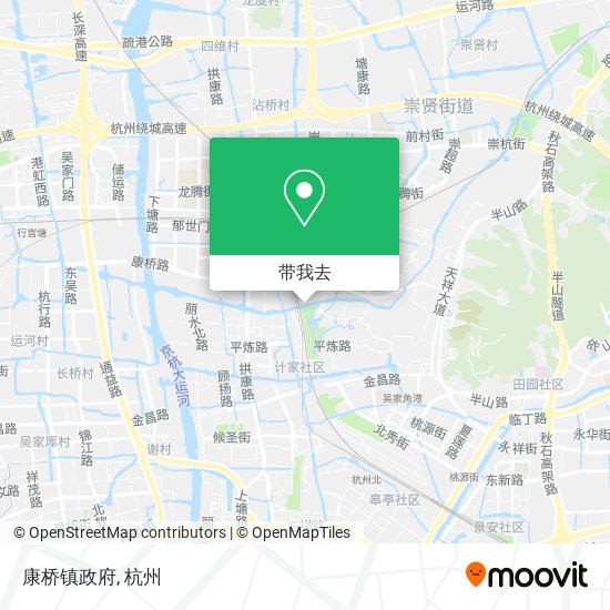 康桥镇政府地图