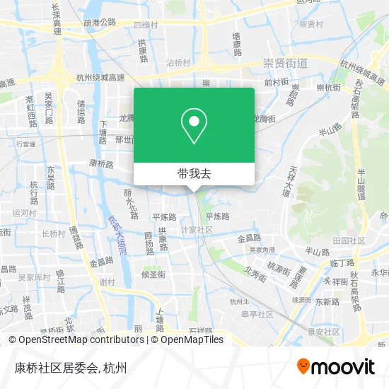 康桥社区居委会地图