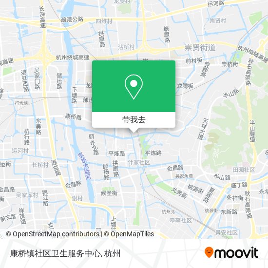 康桥镇社区卫生服务中心地图