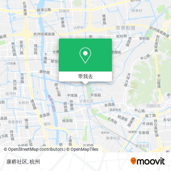 康桥社区地图