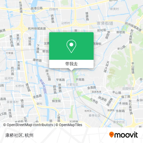 康桥社区地图