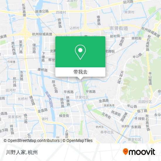 川野人家地图
