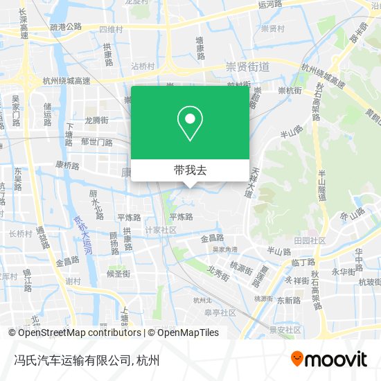 冯氏汽车运输有限公司地图