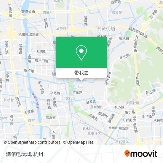 满佰电玩城地图