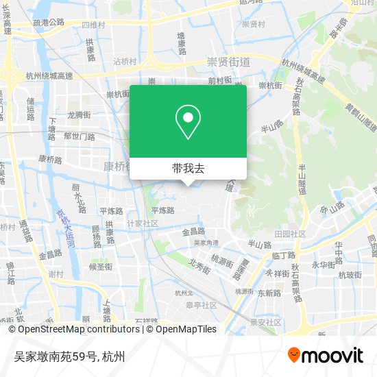 吴家墩南苑59号地图