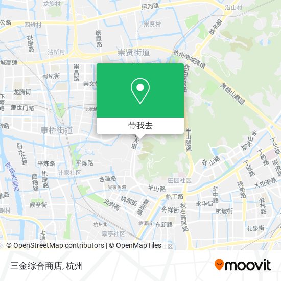三金综合商店地图