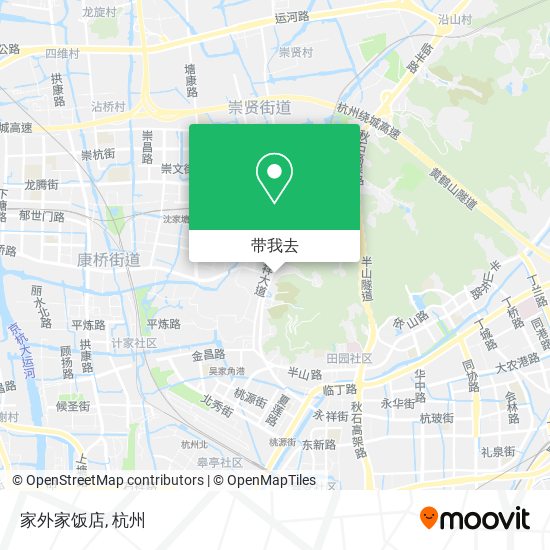 家外家饭店地图
