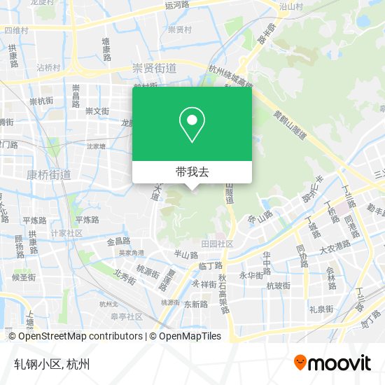 轧钢小区地图