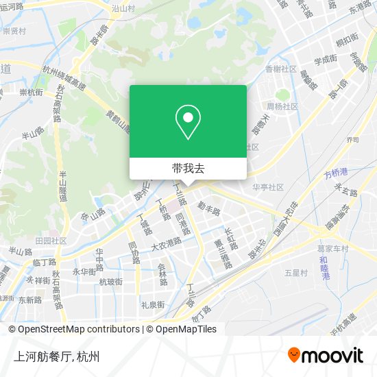 上河舫餐厅地图