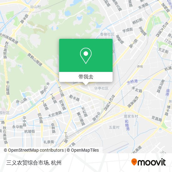 三义农贸综合市场地图