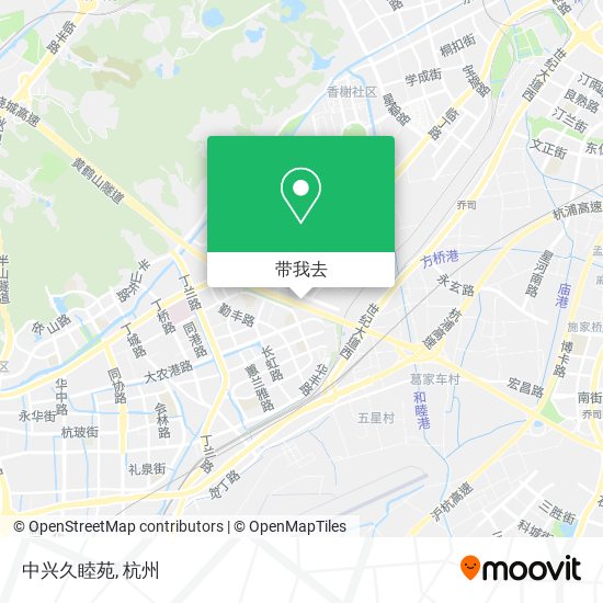 中兴久睦苑地图