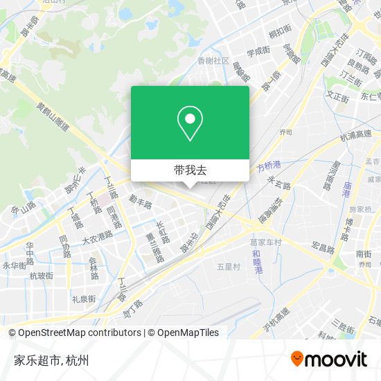 家乐超市地图