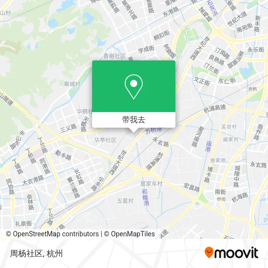 周杨社区地图
