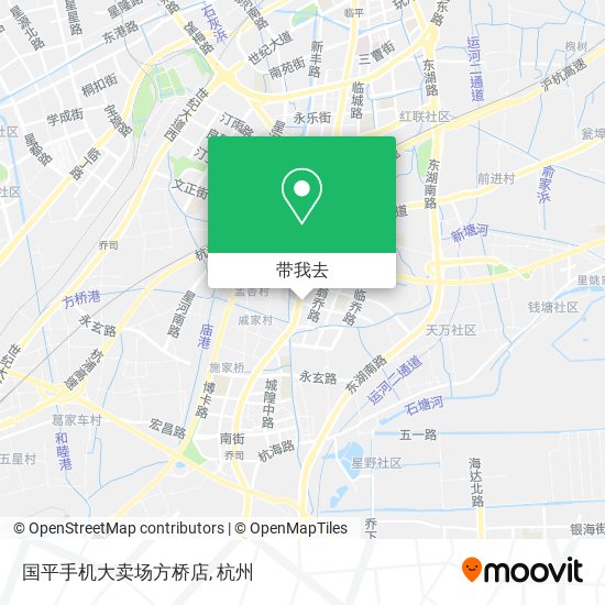 国平手机大卖场方桥店地图