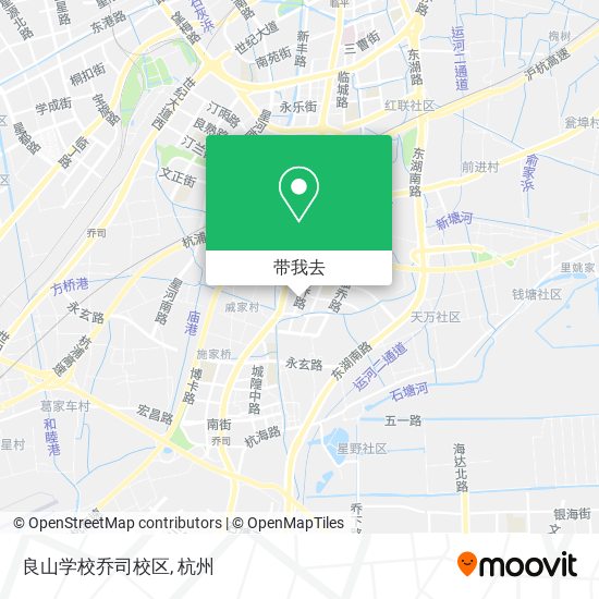 良山学校乔司校区地图