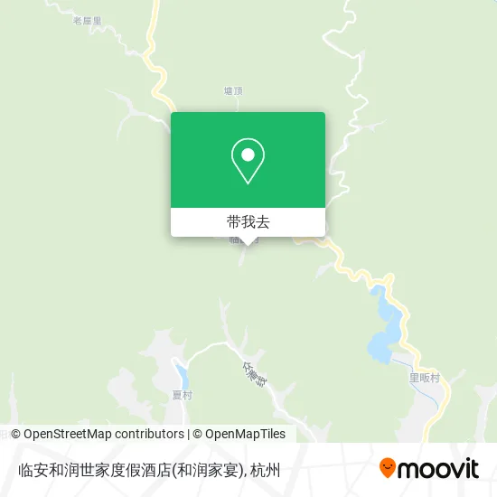 临安和润世家度假酒店(和润家宴)地图
